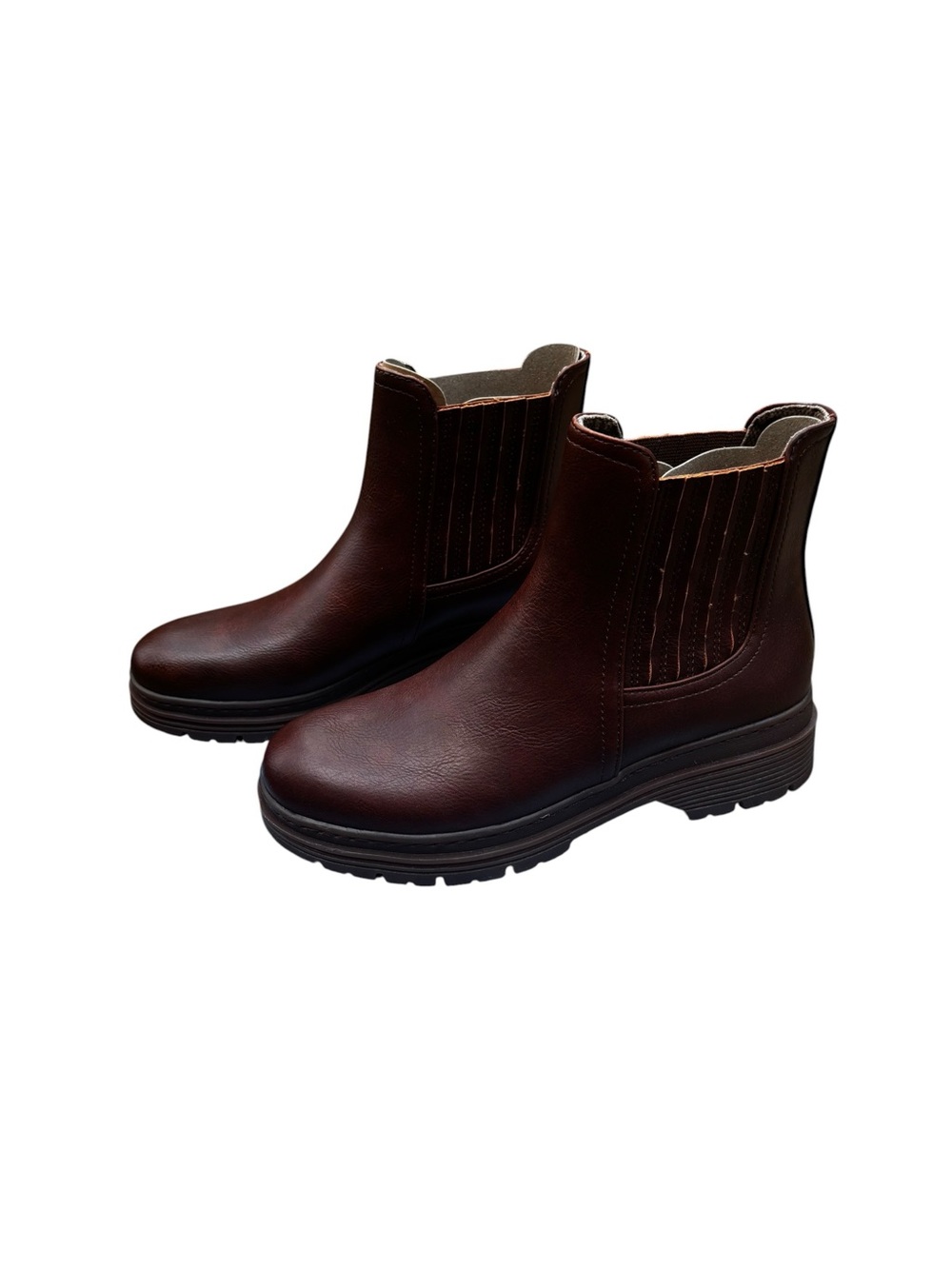 B.o.c Boots Womens Size 6.5 Brown Linn Chelsea Ankle Bootie Pull On Comfort